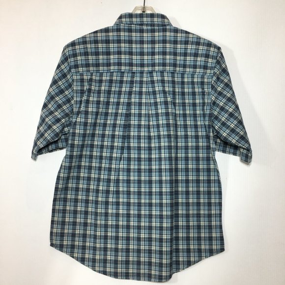 Woolrich Woolen Mens Short Sleeve Shirt - Size Small - Pre-owned - T4VZT8 - Picture 2 of 6